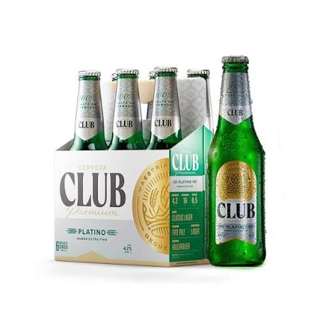 Six Pack Platino Botella 330 ml